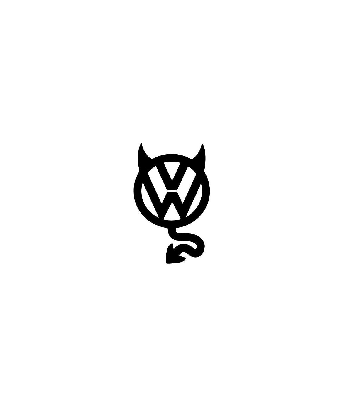 Stickers DIABLE VW