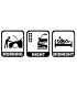 Stickers MORNING / NIGHT / MIDNIGHT
