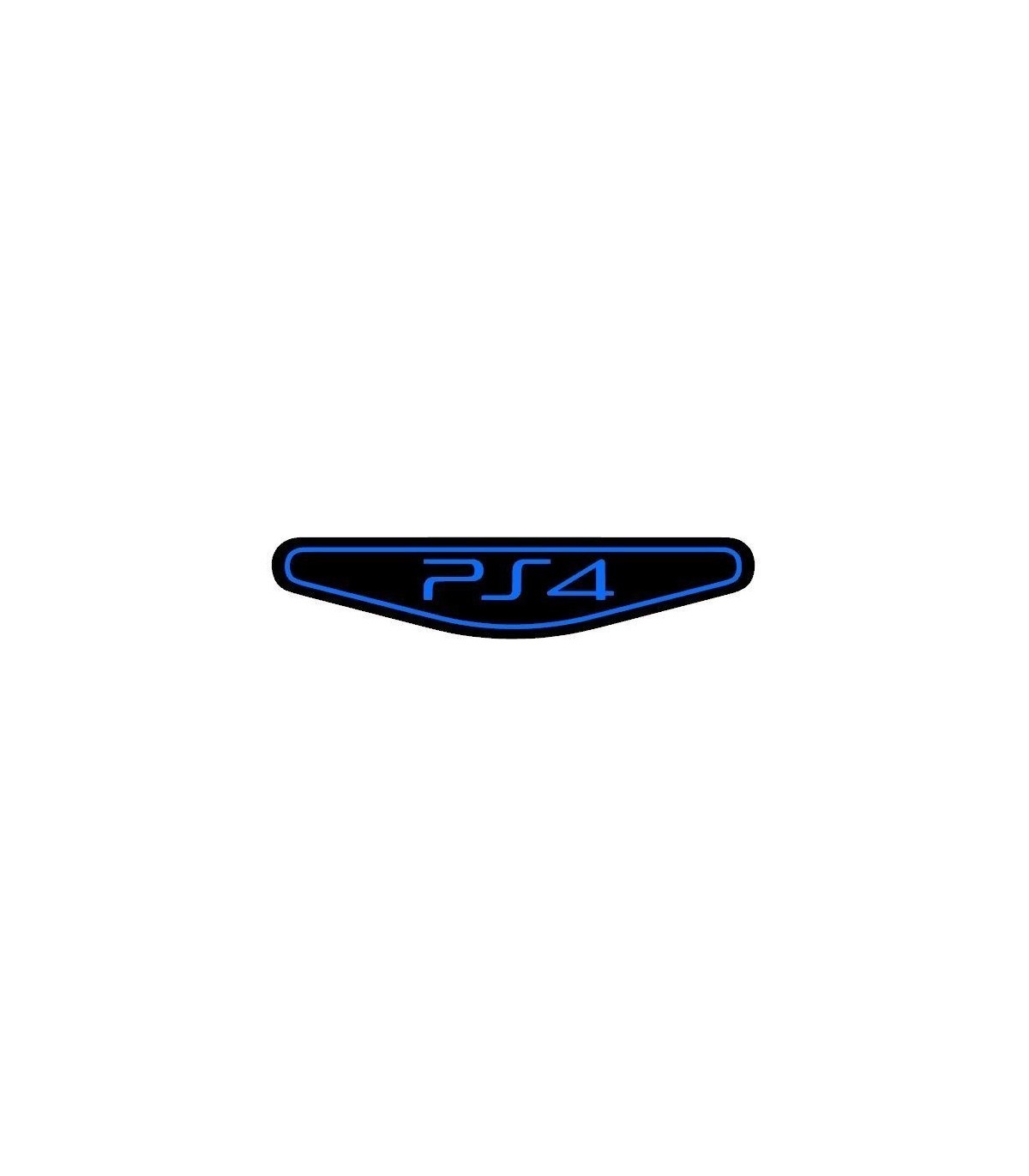 2 Stickers LightBar PS4 Version Contour 