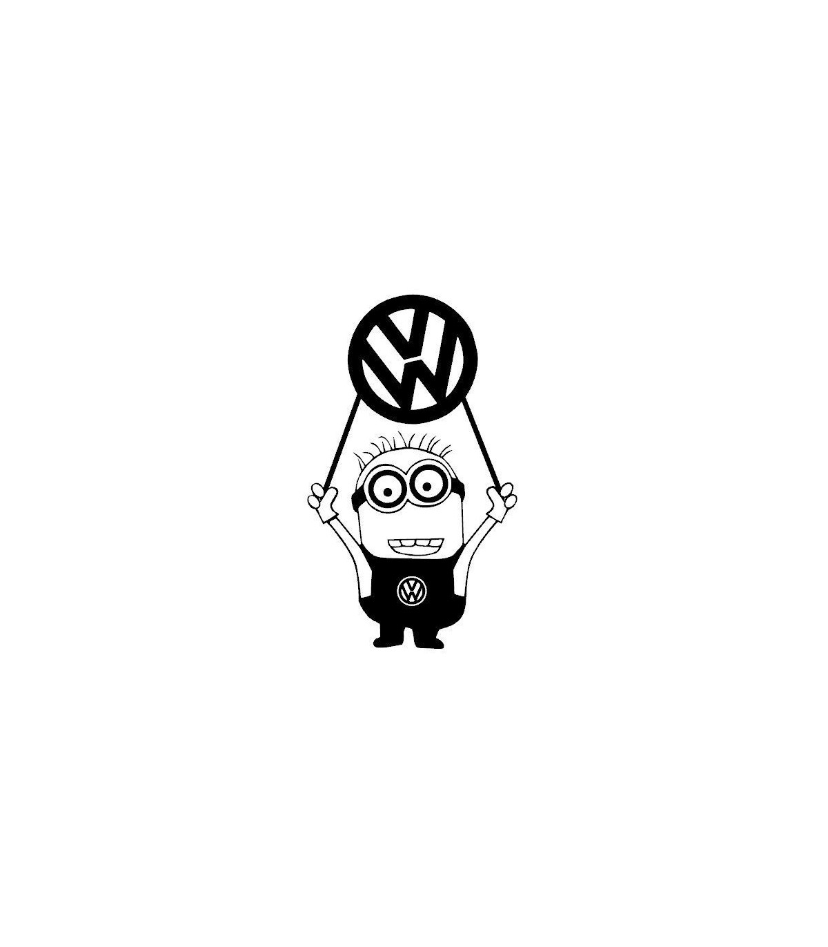 Stickers MINION LOGO VW