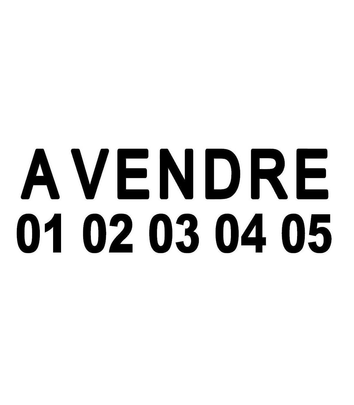 AFFICHAGE A VENDRE