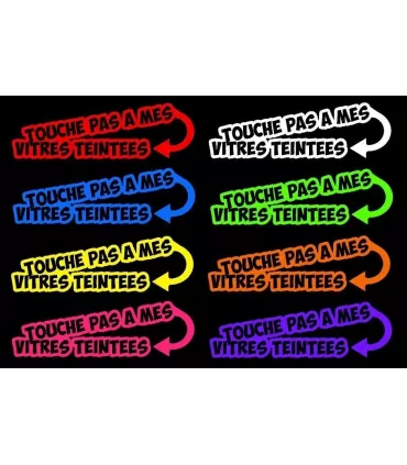 TOUCHE PAS A MES VITRES TEINTEES 2