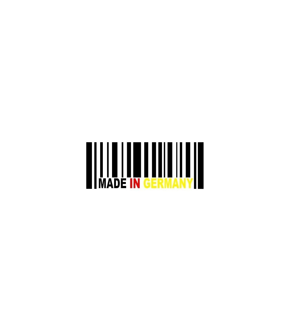 Stickers MADE IN GERMANY Tri Color