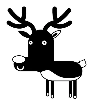 Stickers NOEL ANIMAL 5