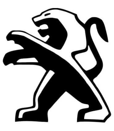 Stickers LION PEUGEOT