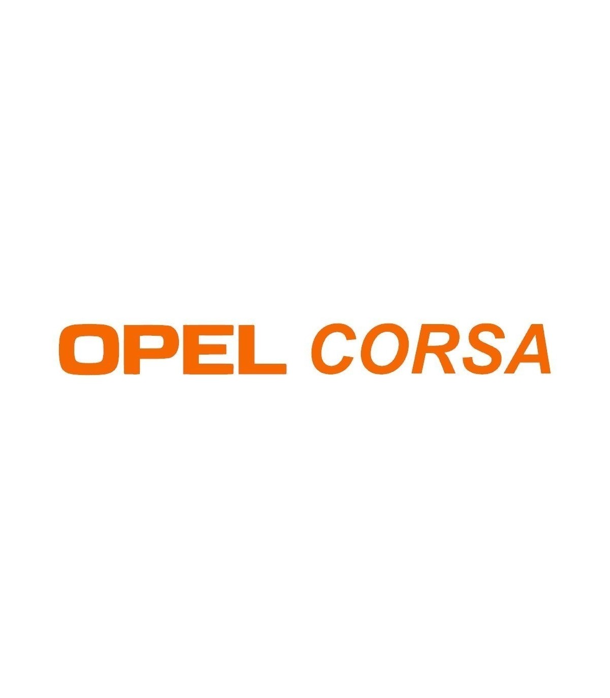 Stickers LETTRAGE OPEL CORSA