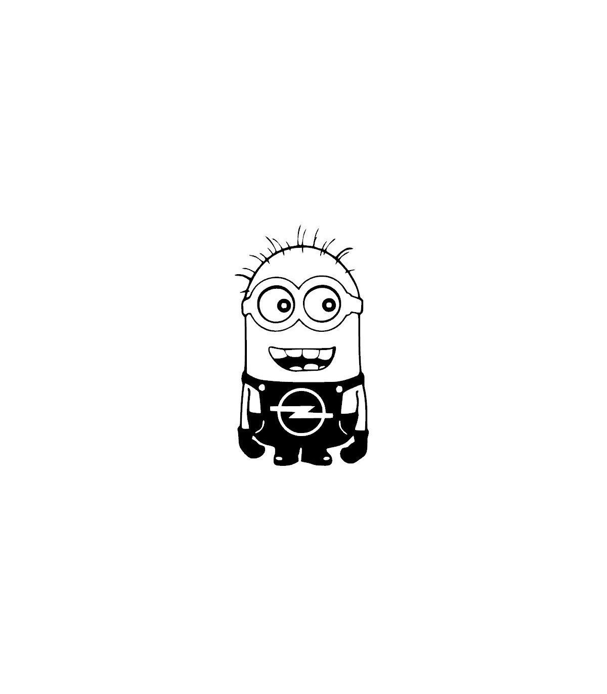 Stickers MINION OPEL 1