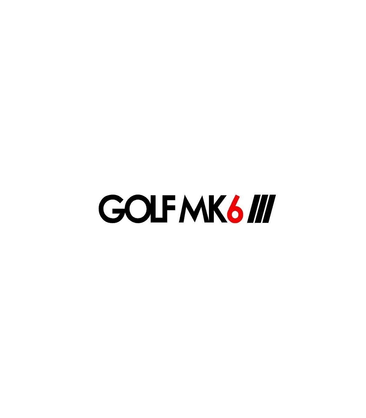 Stickers VW MK6 GOLF