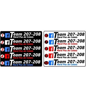 Stickers  GROUPE 207-208 FACEBOOK NPDC