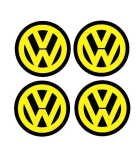 Stickers CENTRE DE ROUE VW 