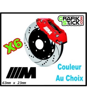 Stickers Étriers de Freins BMW M