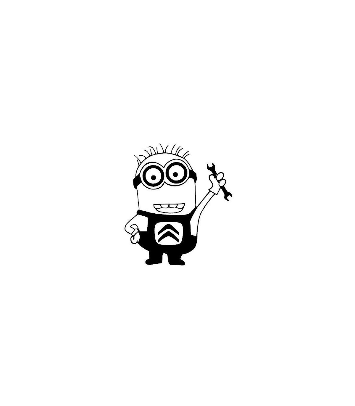 Stickers MINION CITROËN 