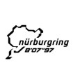 Stickers NURBURGRING RECORD MEGANE RS