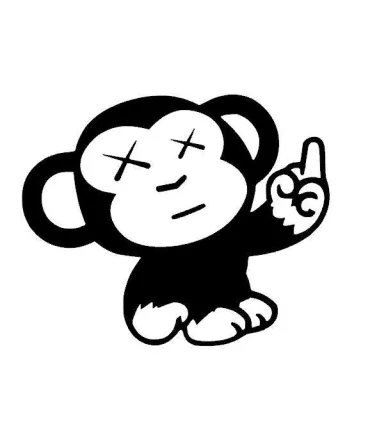 Stickers MONKEY