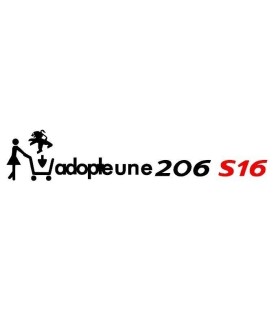 ADOPTE UNE 206 S16
