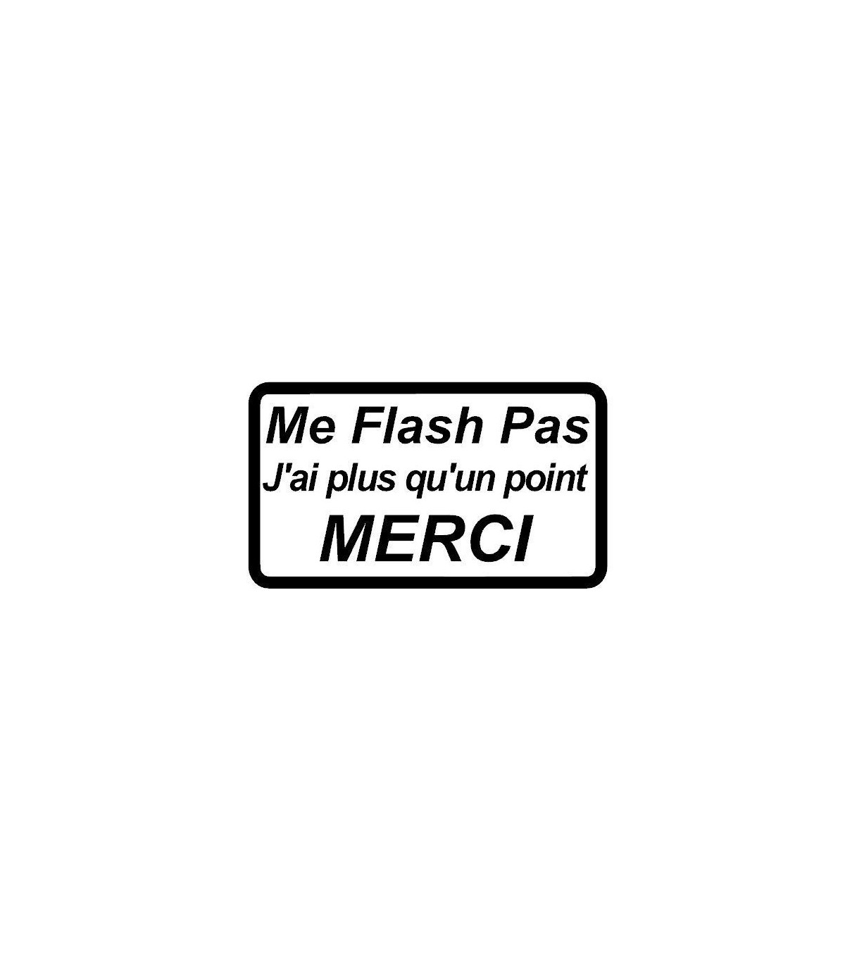 Stickers ME FLASH PAS