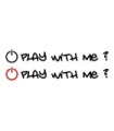 Stickers PLAY WITH ME ?