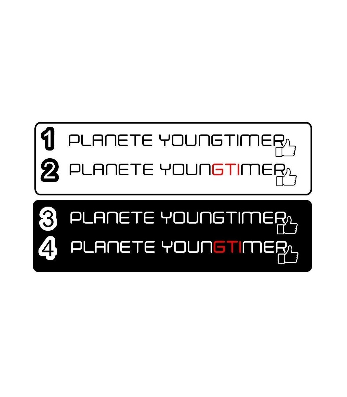 Stickers PLANETE YOUNGTIMER