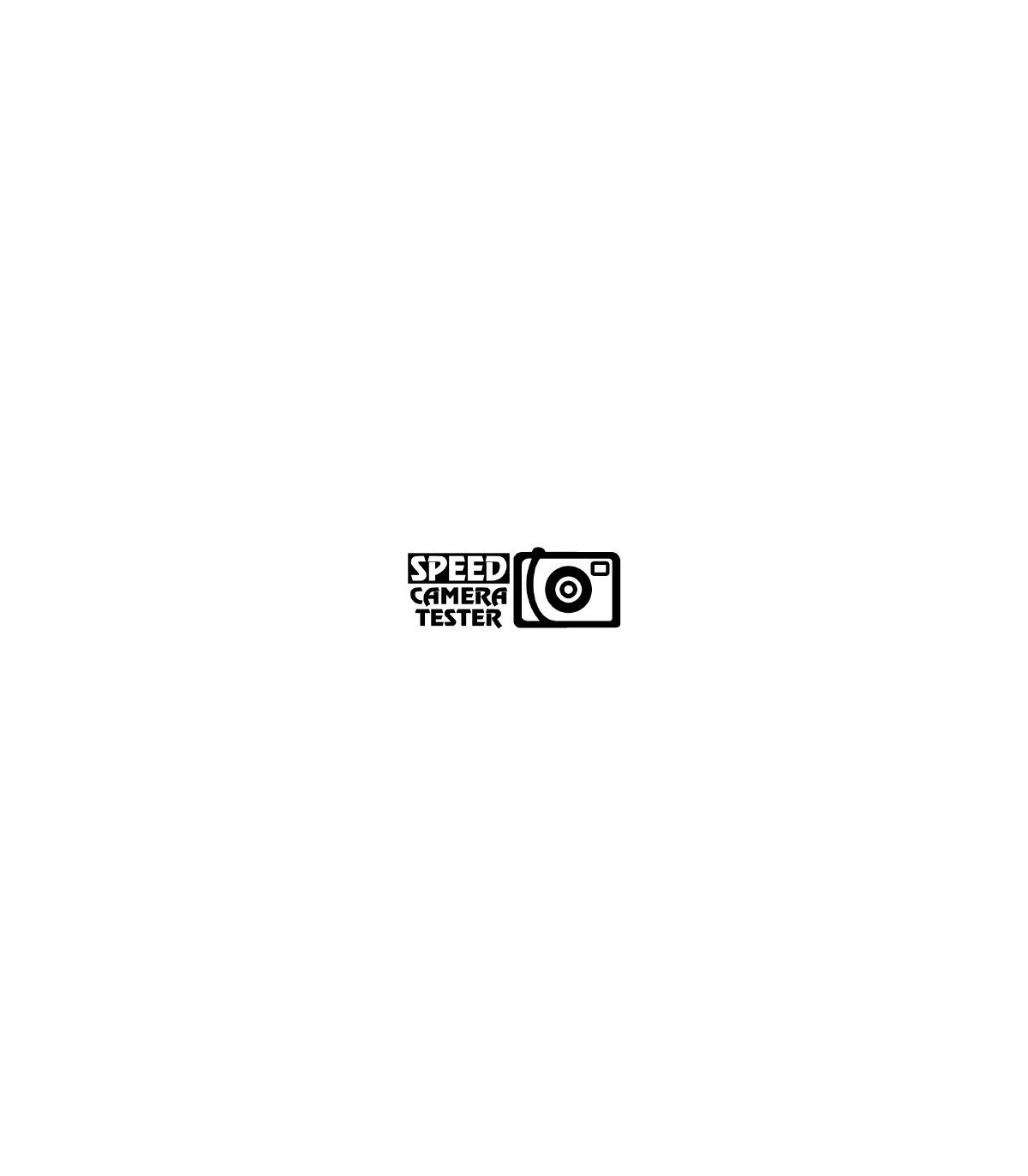Stickers SPEED CAMERA TESTER