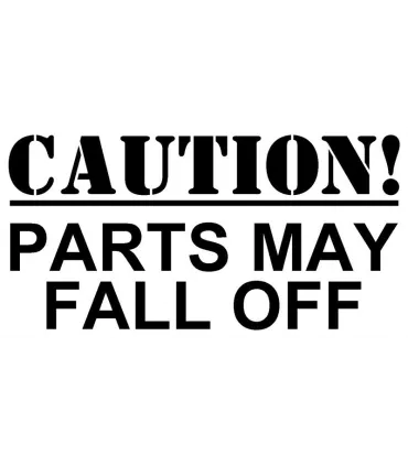 Stickers CAUTION