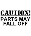 Stickers CAUTION