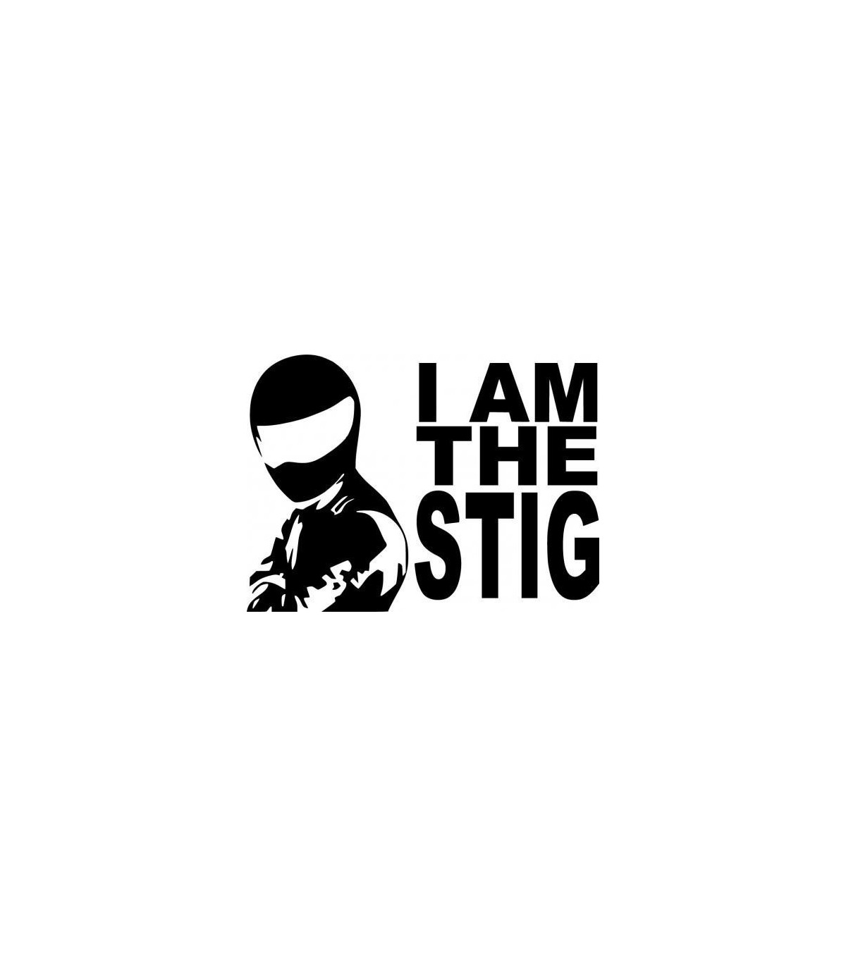 Stickers I AM THE STIG