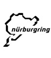 Stickers CIRCUIT NURBURGRING XXL