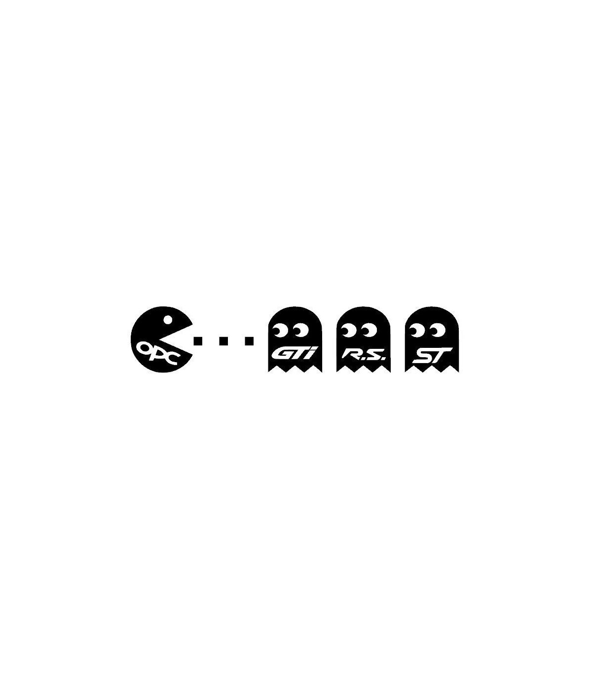 Stickers Pac Man OPC
