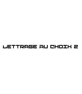 Lettrage au choix 2