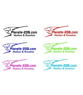 Stickers  Planète 206.com