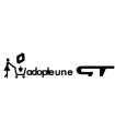 Stickers Adopte une GT