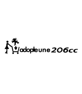 ADOPTE UNE 206cc