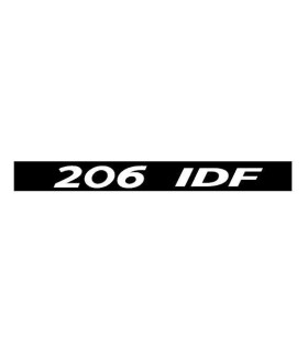 Stickers Cache feux stop GROUPE LIKE 206 IDF