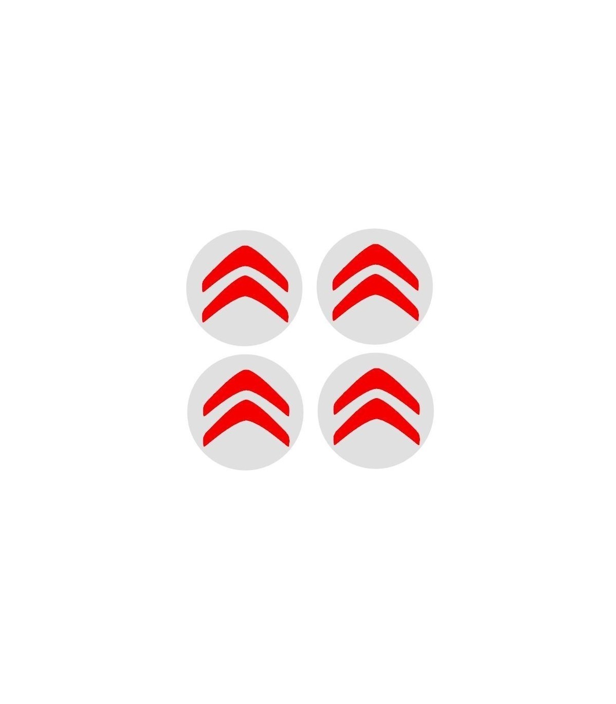 4 Centres de Jante Citroën 57mm