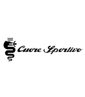 STICKERS CUORE SPORTIVO