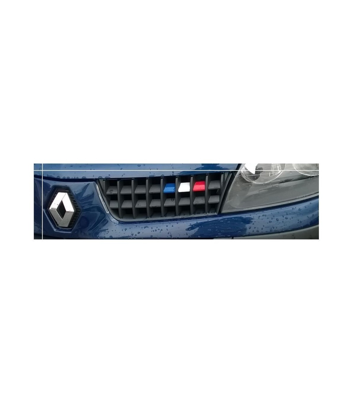 Stickers  DRAPEAU CALANDRE CLIO 2RS