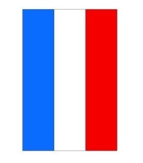 Stickers DRAPEAU FRANÇAIS Largeur 10cm