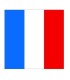Stickers DRAPEAU FRANÇAIS Largeur 15cm