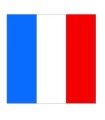 Stickers DRAPEAU FRANÇAIS Largeur 15cm