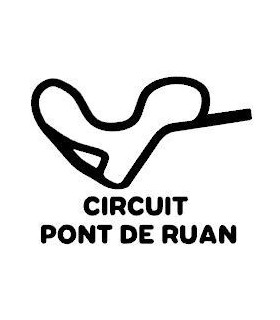 Stickers TRACÉ CIRCUIT RALLYCROSS PONT DE RUAN