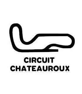 Stickers TRACÉ CIRCUIT RALLYCROSS CHATEAUROUX