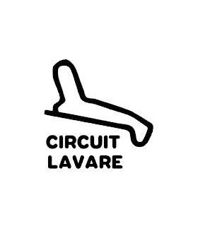 Stickers TRACÉ CIRCUIT RALLYCROSS LAVARE