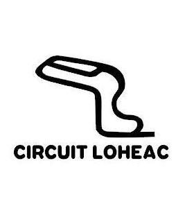 Stickers TRACÉ CIRCUIT RALLYCROSS LOHEAC