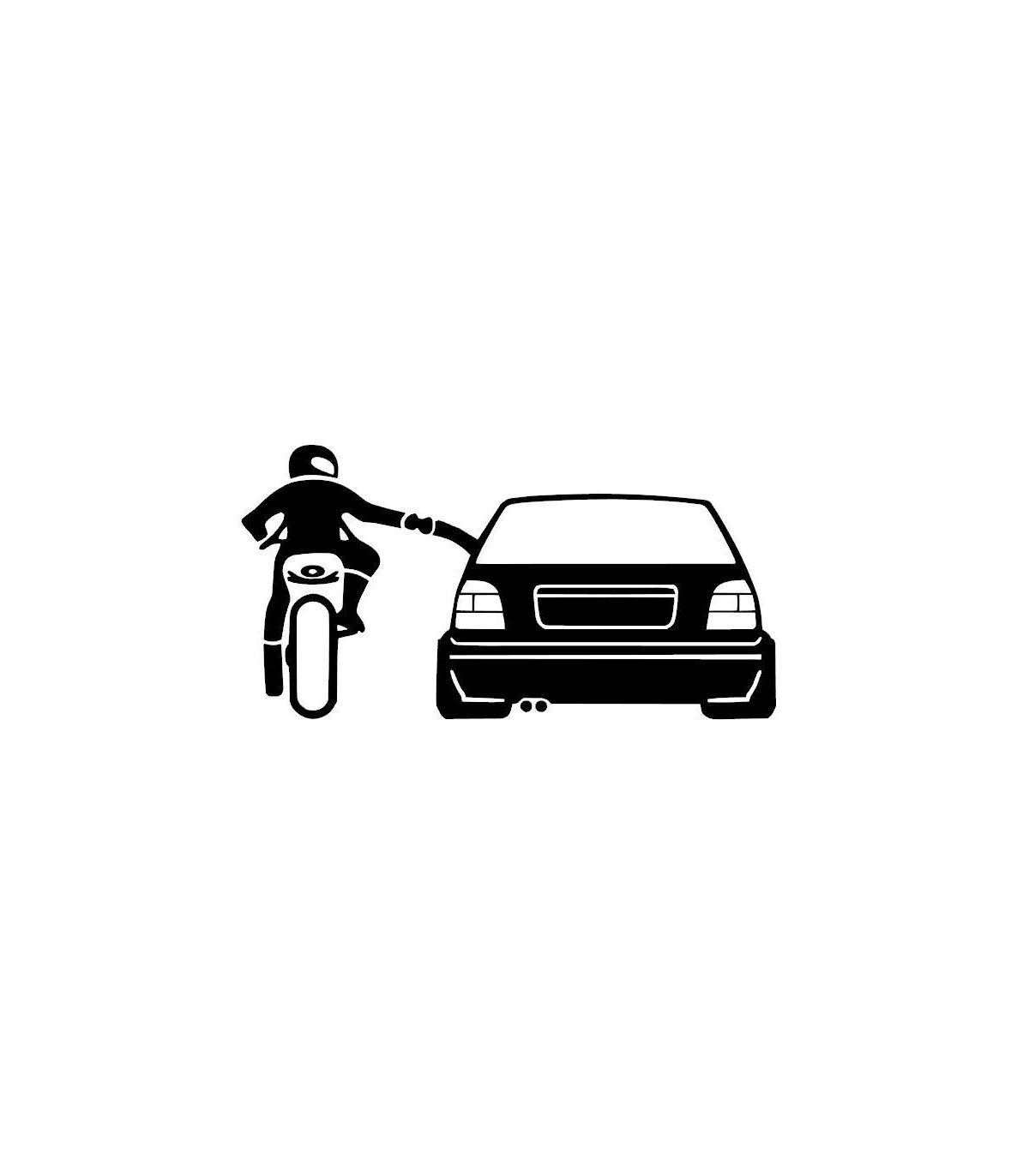 Stickers Respect Motard