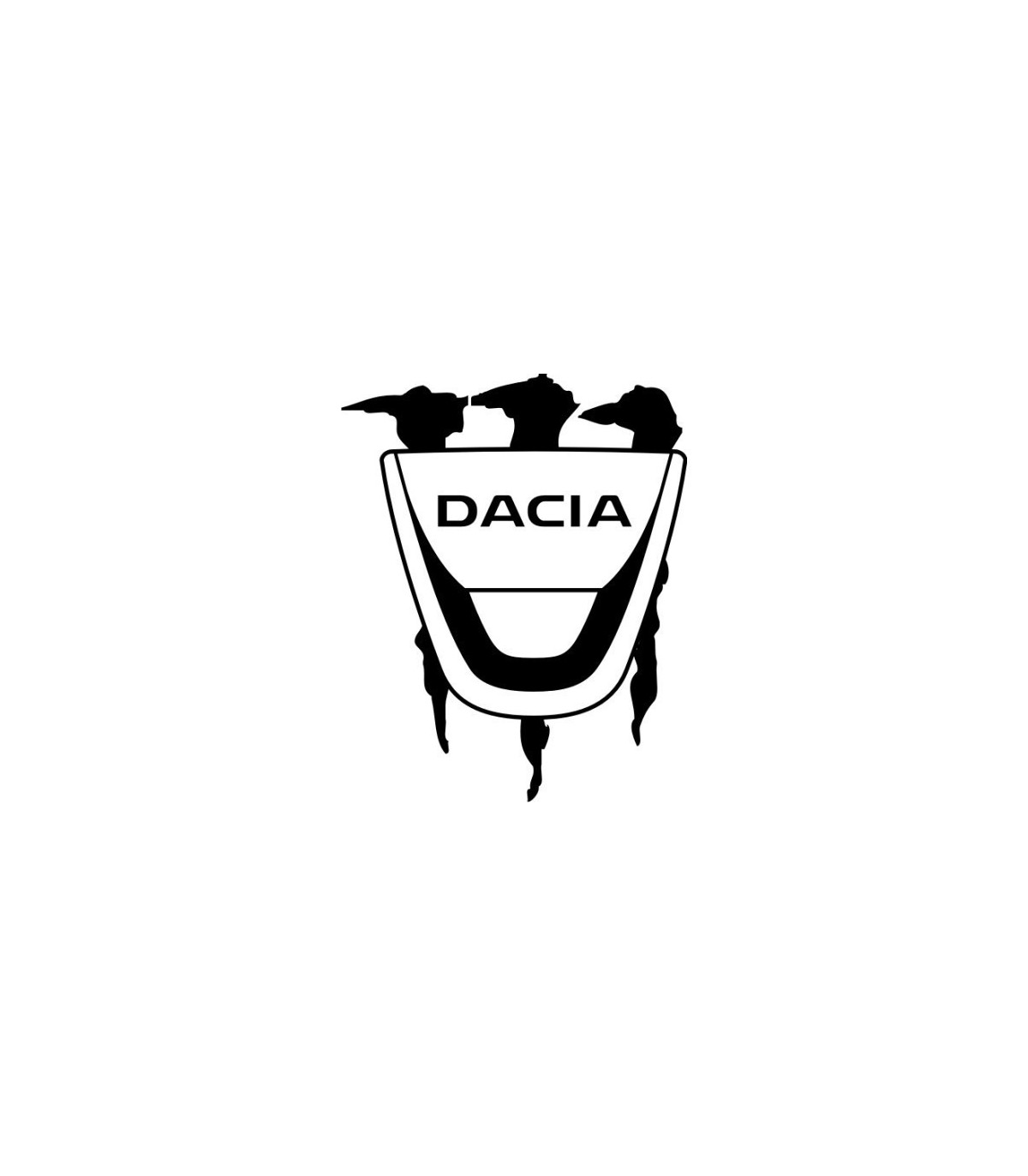 Stickers Dacia Monster