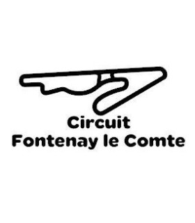 Stickers TRACÉ FONTENAY LE COMPTE