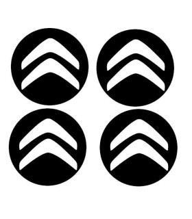 4 Centres de Jante Citroën 45mm