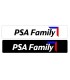 CACHE PLAQUE PEUGEOT GROUPE PAS FAMILY X1