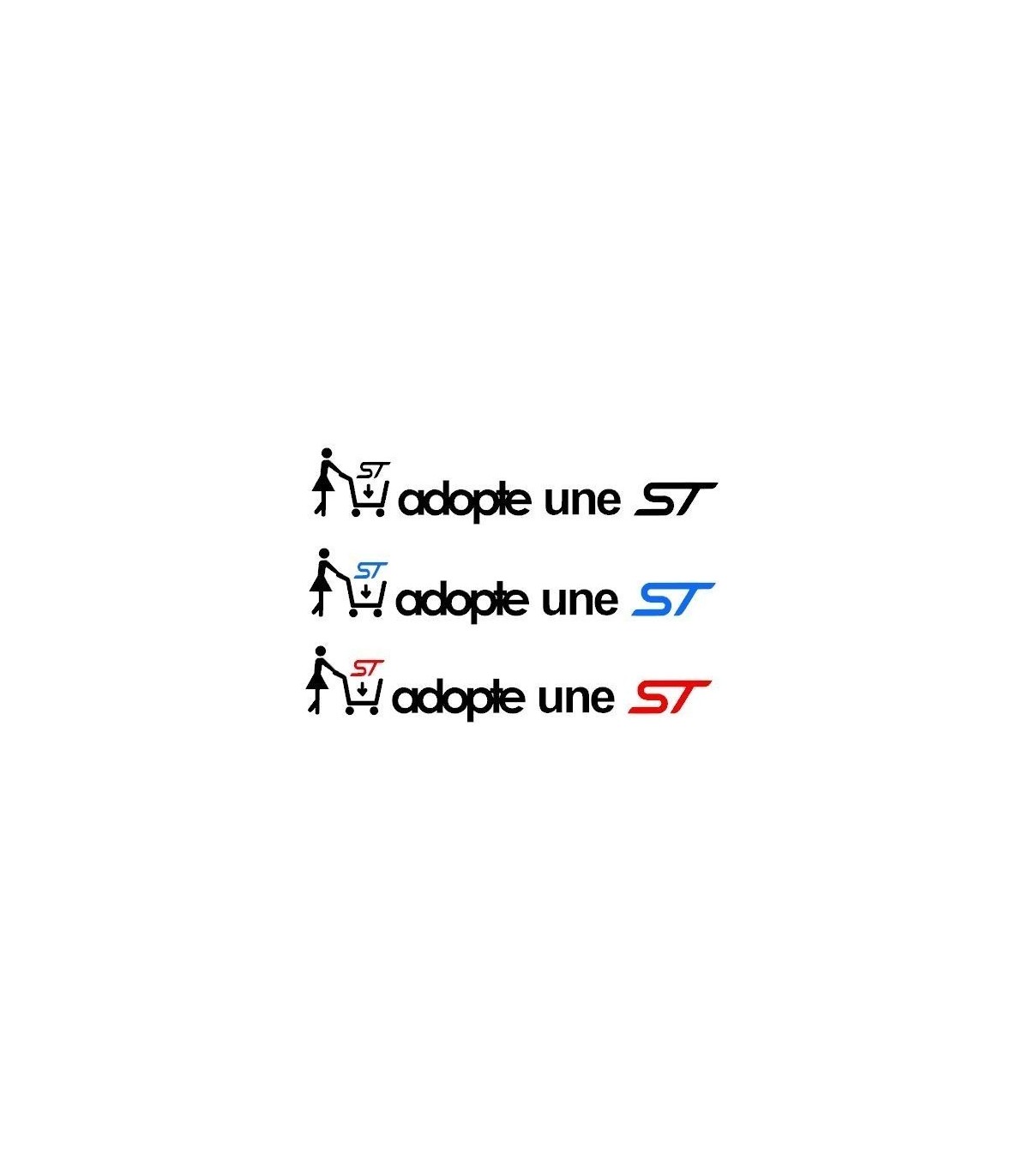 Stickers Adopte une ST
