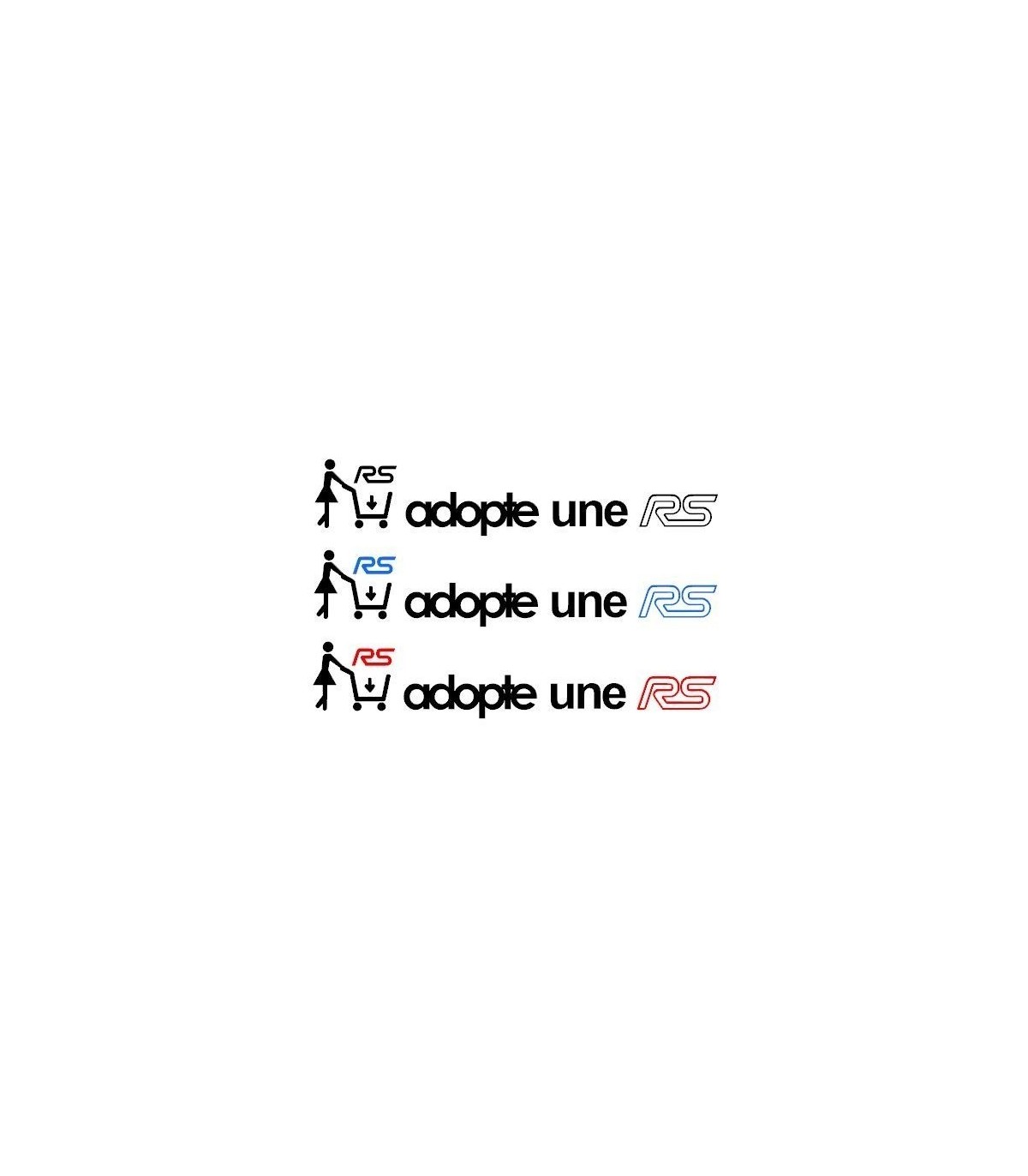 Stickers Adopte une RS